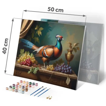 Slika Po Brojevima 40 × 50 Cm Massido Fazan 4