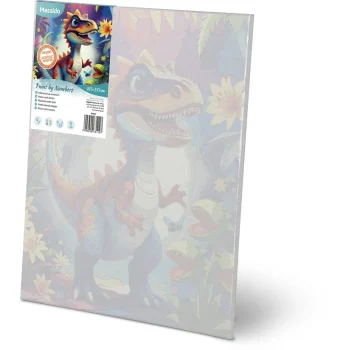 Slika Po Brojevima Massido 40 × 50 Cm Dinosaur 2