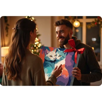 Slika Po Brojevima Massido 40 × 50 Cm Mačke · 699017 11