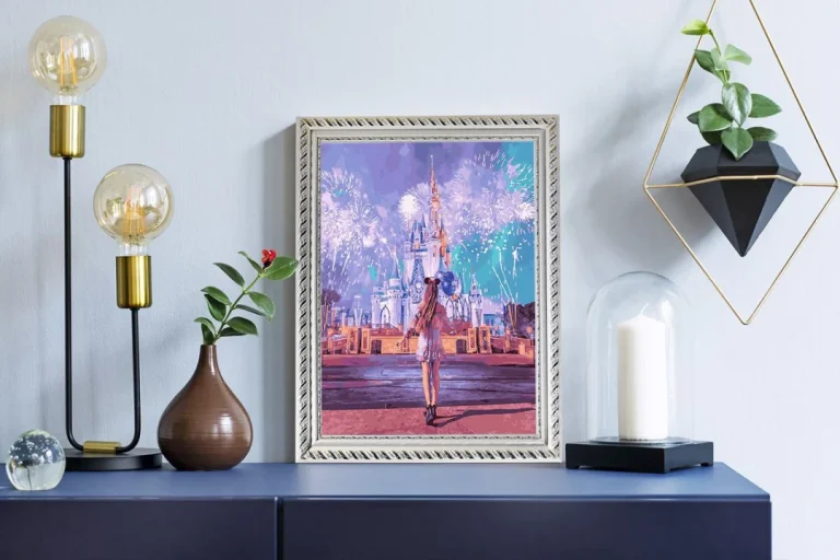 Slikanje Po Brojevima Disneyland 40 × 50 Cm 3