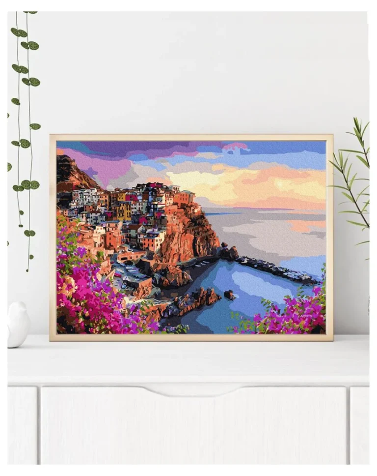 Slikanje Po Brojevima Jarke Boje Sicilije 40×50 2