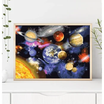 Slikanje Po Brojevima Parada Planeta 40×50 2