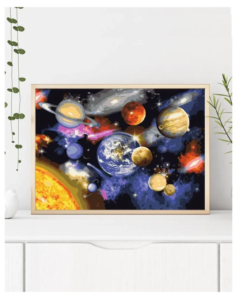 Slikanje Po Brojevima Parada Planeta 40×50 2