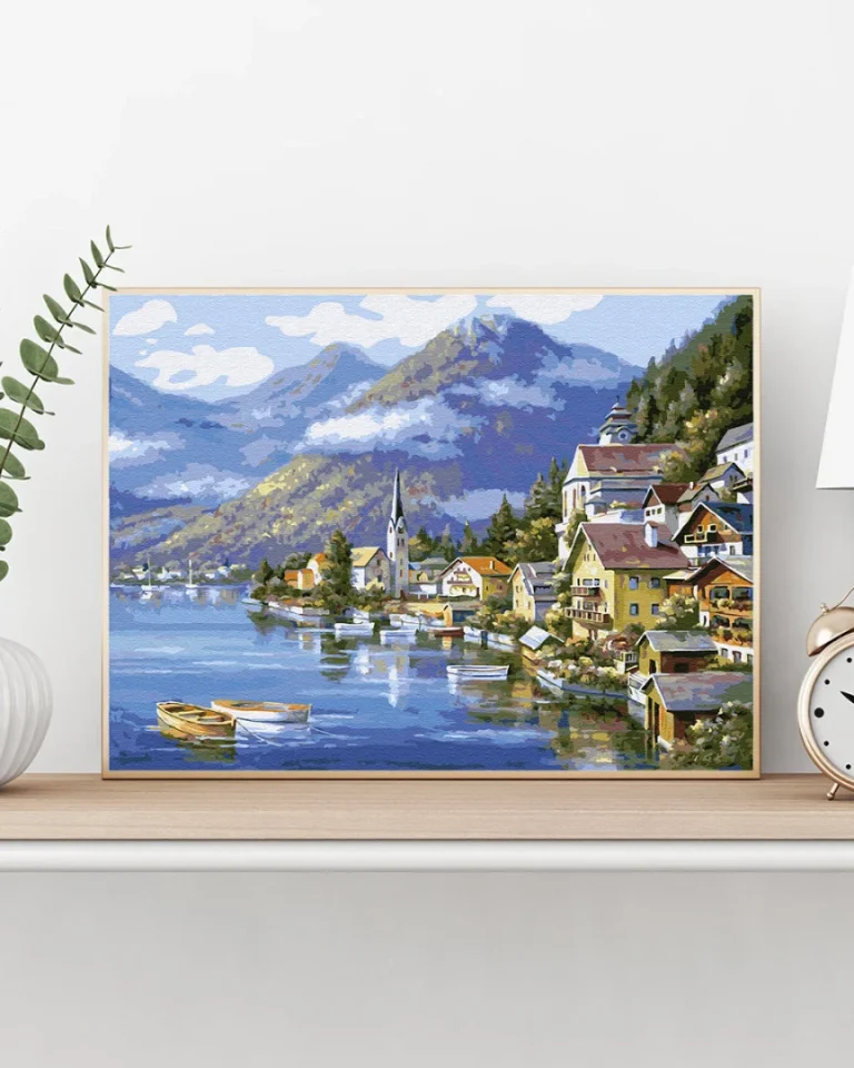 Slikanje Po Brojevima Slikovita Austrija 40×50 2