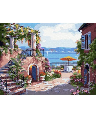 Slikanje Po Brojevima Toskanska Terasa 40×50 1