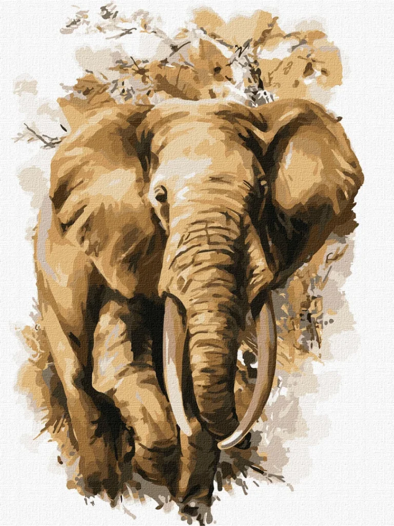 Slikanje Po Brojevima Velika Mudrost 30 × 40 Cm 1