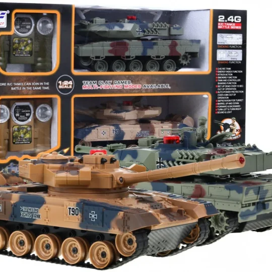 Smoke Tenk War R/c 2.4g Bitka 1