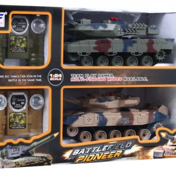 Smoke Tenk War R/c 2.4g Bitka 14
