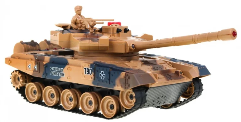Smoke Tenk War R/c 2.4g Bitka 4