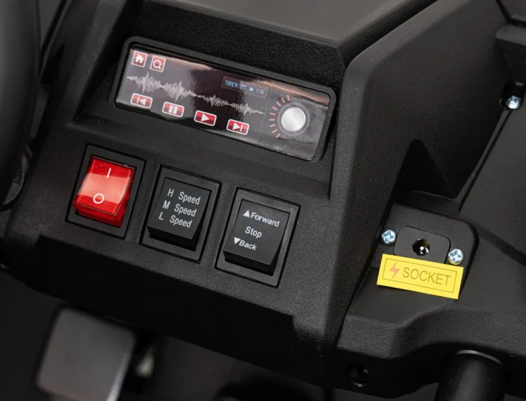 Snažan Trkaći Atv Buggy Za 2 Djece Crveni + Motor Bez četkica + Gume Na Napuhavanje + Audio, Crvena Buggy Na Akumulator 11