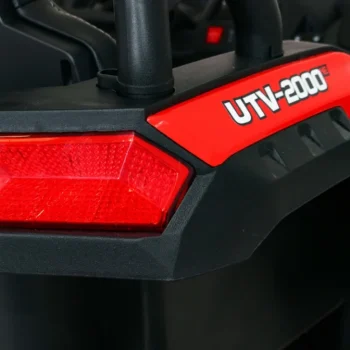 Snažan Trkaći Atv Buggy Za 2 Djece Crveni + Motor Bez četkica + Gume Na Napuhavanje + Audio, Crvena Buggy Na Akumulator 16