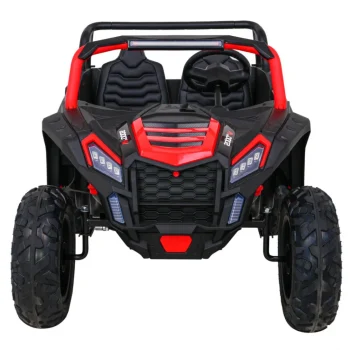 Snažan Trkaći Atv Buggy Za 2 Djece Crveni + Motor Bez četkica + Gume Na Napuhavanje + Audio, Crvena Buggy Na Akumulator 3