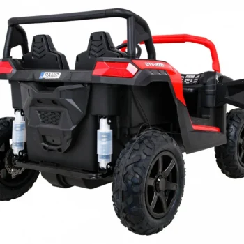 Snažan Trkaći Atv Buggy Za 2 Djece Crveni + Motor Bez četkica + Gume Na Napuhavanje + Audio, Crvena Buggy Na Akumulator 7