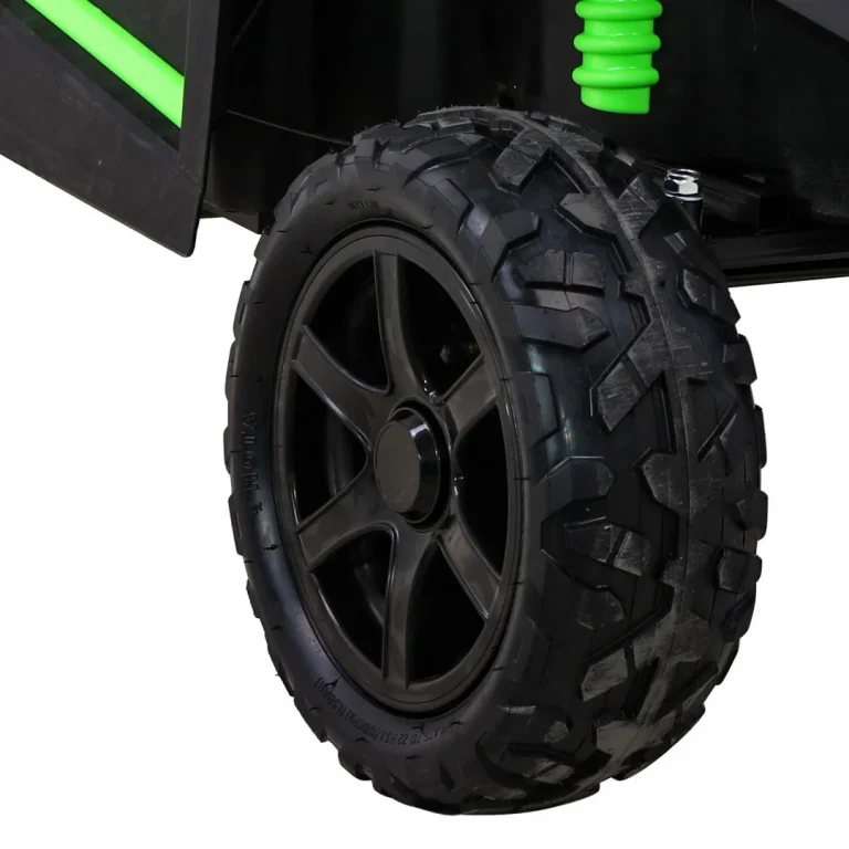Snažan Trkaći Atv Buggy Za 2 Djece Zeleni + Motor Bez četkica + Gume Na Napuhavanje + Audio, Zelena Buggy Na Akumulator 20
