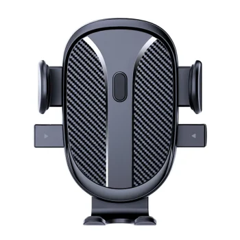 Snažni Držač Za Telefon Vakuum + Ventilacija Crni 3