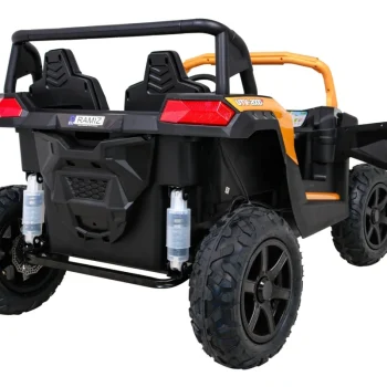 Snažni Trkaći Atv Buggy Za 2 Djece Zlatni + Motor Bez četkica + Gume Na Napuhavanje + Audio Led Buggy Na Akumulator 11