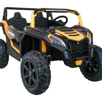 Snažni Trkaći Atv Buggy Za 2 Djece Zlatni + Motor Bez četkica + Gume Na Napuhavanje + Audio Led Buggy Na Akumulator 12