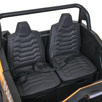 Snažni Trkaći Atv Buggy Za 2 Djece Zlatni + Motor Bez četkica + Gume Na Napuhavanje + Audio Led Buggy Na Akumulator 13