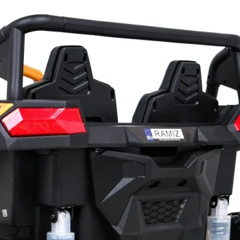 Snažni Trkaći Atv Buggy Za 2 Djece Zlatni + Motor Bez četkica + Gume Na Napuhavanje + Audio Led Buggy Na Akumulator 14
