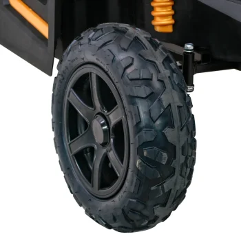Snažni Trkaći Atv Buggy Za 2 Djece Zlatni + Motor Bez četkica + Gume Na Napuhavanje + Audio Led Buggy Na Akumulator 19