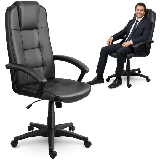 Sofotel 402c Okretna Uredska Stolica Crna 1