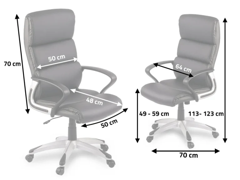 Sofotel Eg 228 Crna Okretna Uredska Stolica 6
