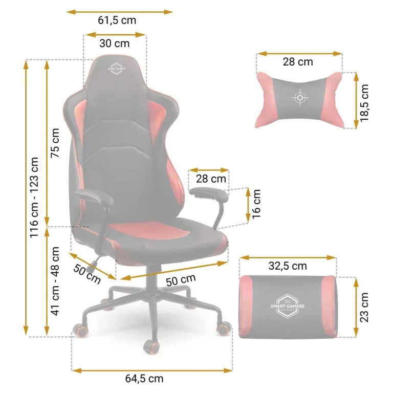 Sofotel Katarina Gamerska Stolica Crvena 2590 11