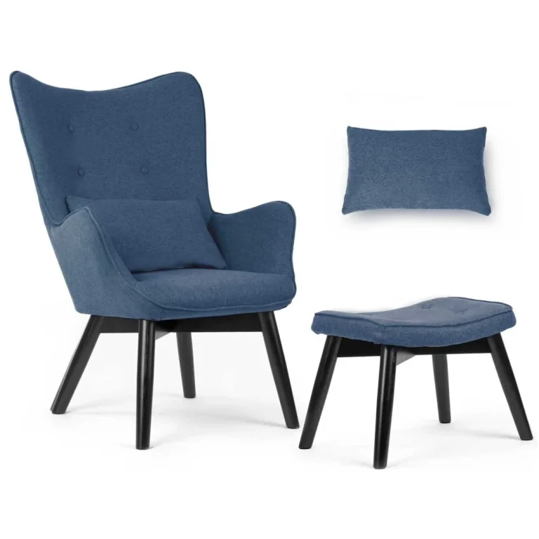 Sofotel Norse Fotelja S Naslonom I Podnožjem, Plava 1