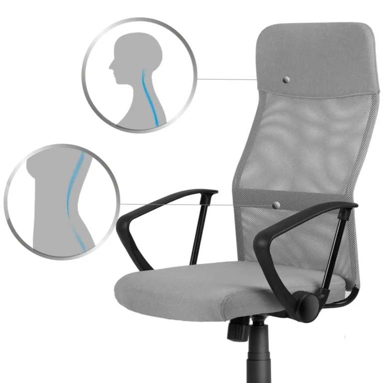 Sofotel Sydney Uredska Stolica S Mikromrežom, Svijetlosiva 7