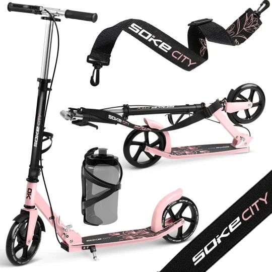Soke City Skuter Crni I Rozi 1