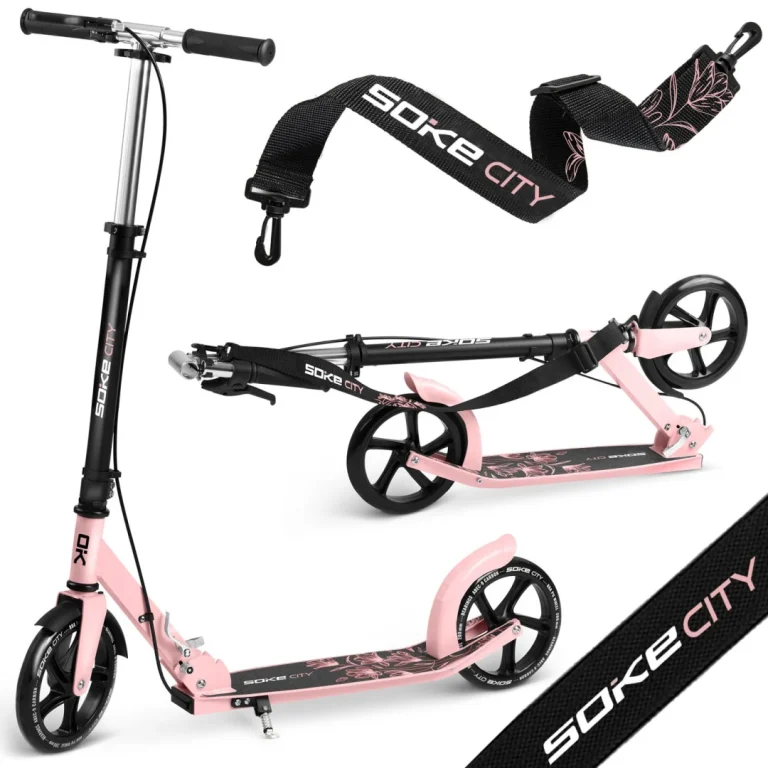 Soke City Skuter Crni I Rozi 21