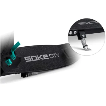 Soke City Skuter Crni I Tirkizni 6
