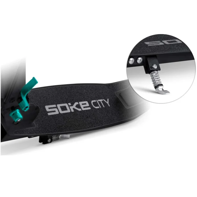 Soke City Skuter Crni I Tirkizni 6