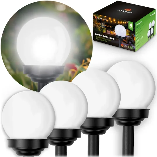 Solarna Kugla Bijela Ilumen Ls 102 4 Kom 1