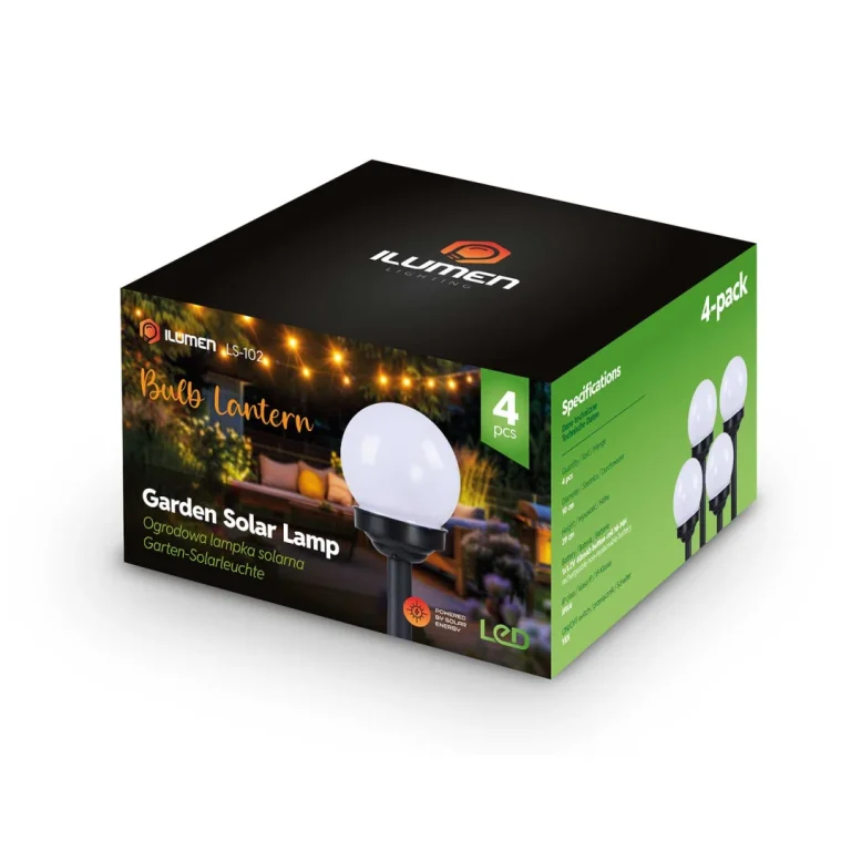 Solarna Kugla Bijela Ilumen Ls 102 4 Kom 14