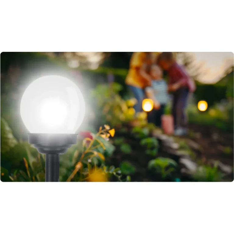 Solarna Kugla Bijela Ilumen Ls 102 4 Kom 4