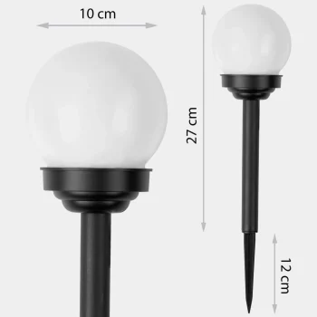 Solarna Kugla Bijela Ilumen Ls 102 4 Kom 8