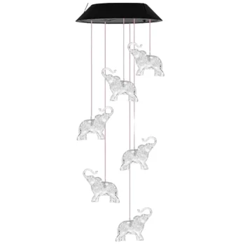 Solarna Vrtna Led Svjetla Slonovi 70 Cm 2