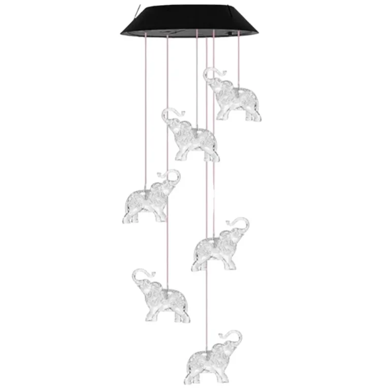 Solarna Vrtna Led Svjetla Slonovi 70 Cm 2