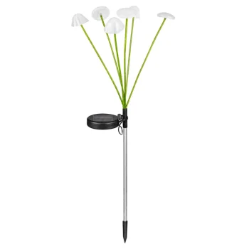Solarna Vrtna Lampa Gljive, Toplo Led Svjetlo 70 Cm 7