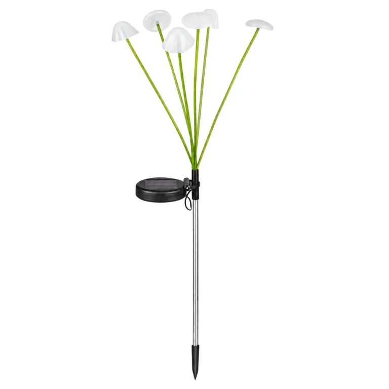 Solarna Vrtna Lampa Gljive, Toplo Led Svjetlo 70 Cm 7