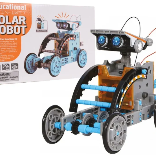 Solarni Edukativni Set Vozila 12 U 1, Plavi 1