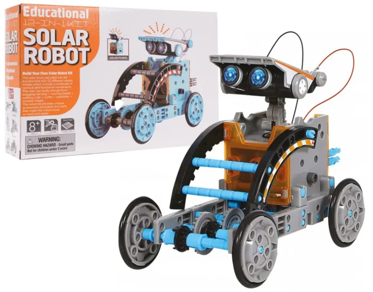 Solarni Edukativni Set Vozila 12 U 1, Plavi 1