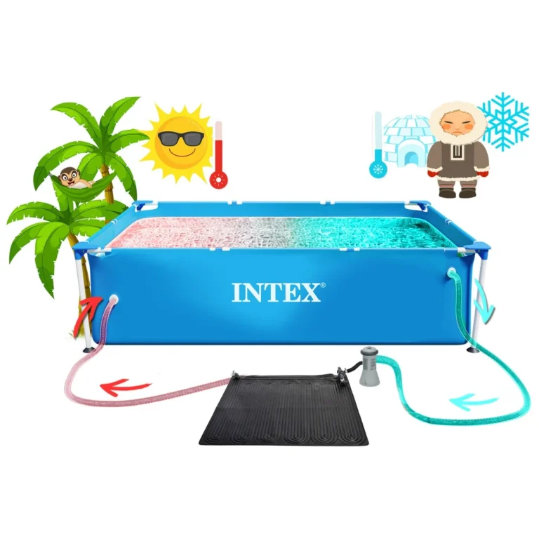 Solarni Panel Za Grijanje Vode 120 X 120 Cm Intex 28685 8