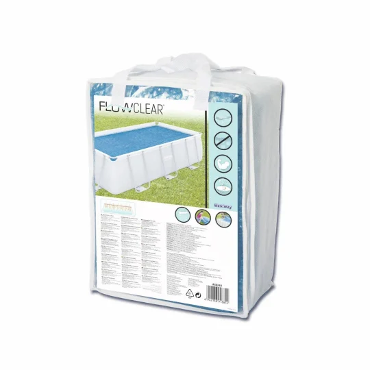 Solarni Pokrov 380x180 Cm Za Bazen S Okvirom Bestway Od 13 Stopa (4 M) 1