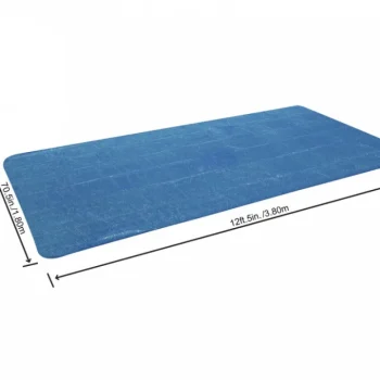 Solarni Pokrov 380x180 Cm Za Bazen S Okvirom Bestway Od 13 Stopa (4 M) 4