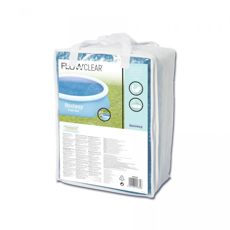 Solarni Pokrov Od 210 Cm Za Brzopostavljivi Prošireni Bazen Bestway Od 244 Cm/8 Stopa 4