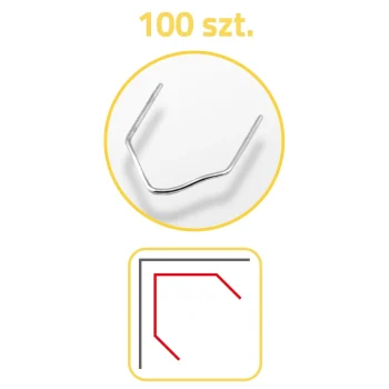 Spajalice Za Aparat Za Zavarivanje Plastike 100 Kom Tip D Humberg 4