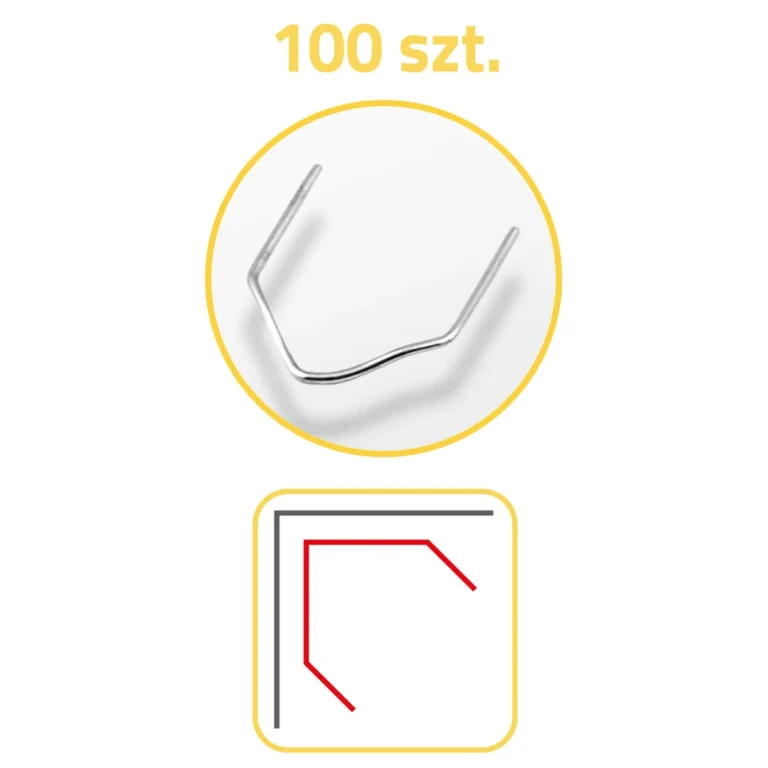 Spajalice Za Aparat Za Zavarivanje Plastike 100 Kom Tip D Humberg 4