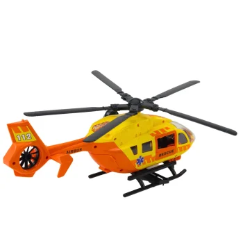 Spašilački Helikopter S Kukom I Nosilima, Svjetla I Zvukovi, Narančasti, 1:12 3
